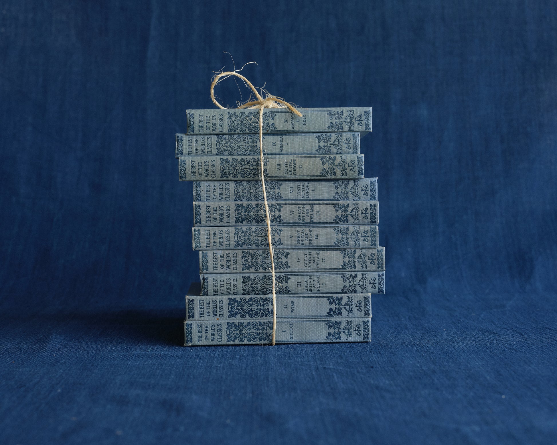 Set of 10 Classic American Books