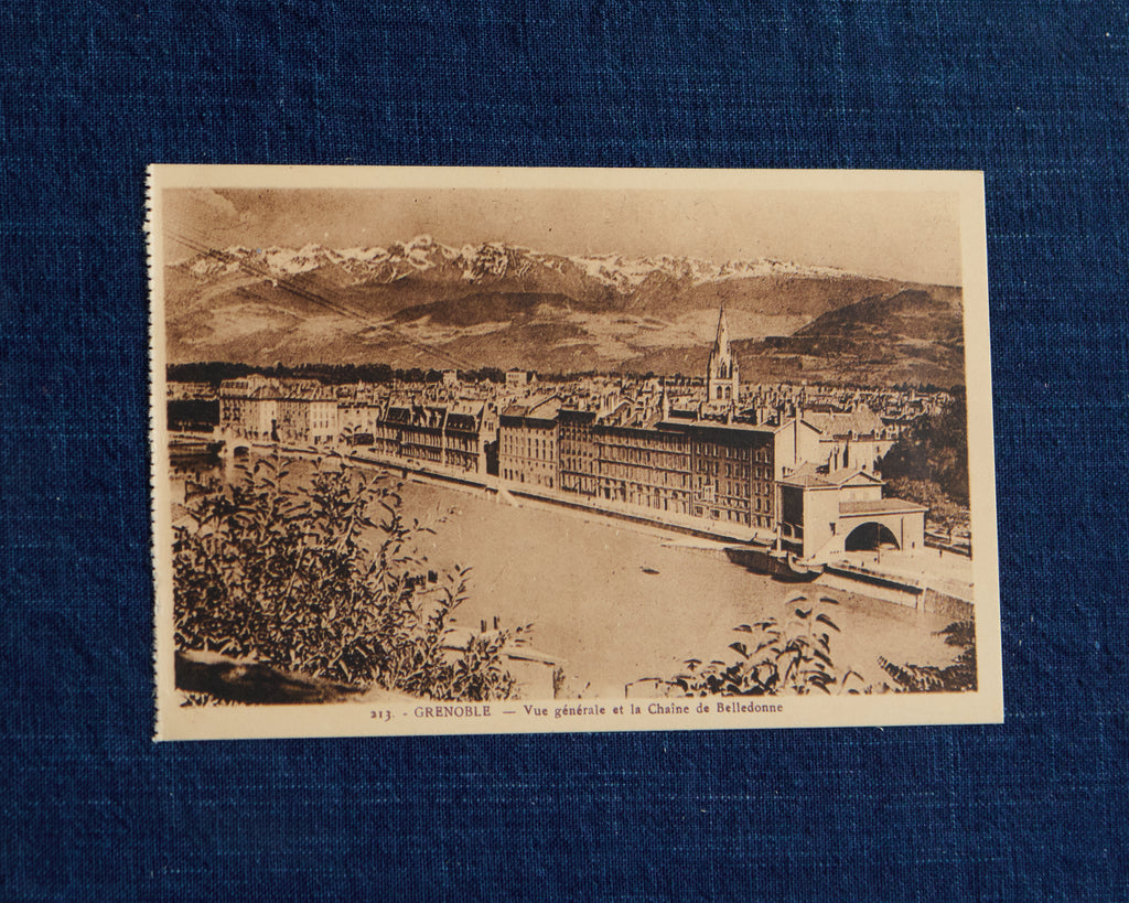 Grenoble Landscape - Framed Vintage Print, c.1930s