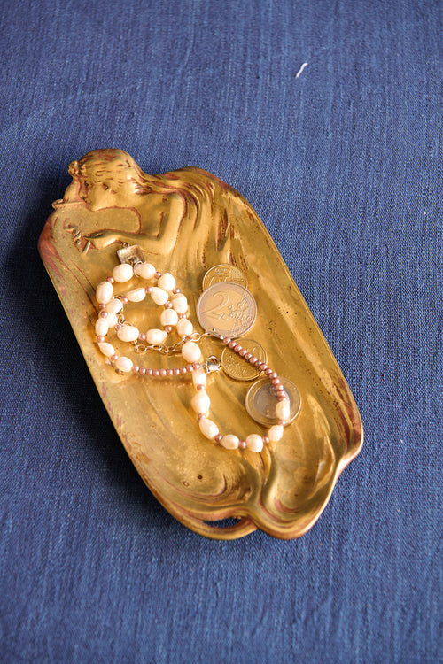 Antique Brass Catchall - Early 1900s