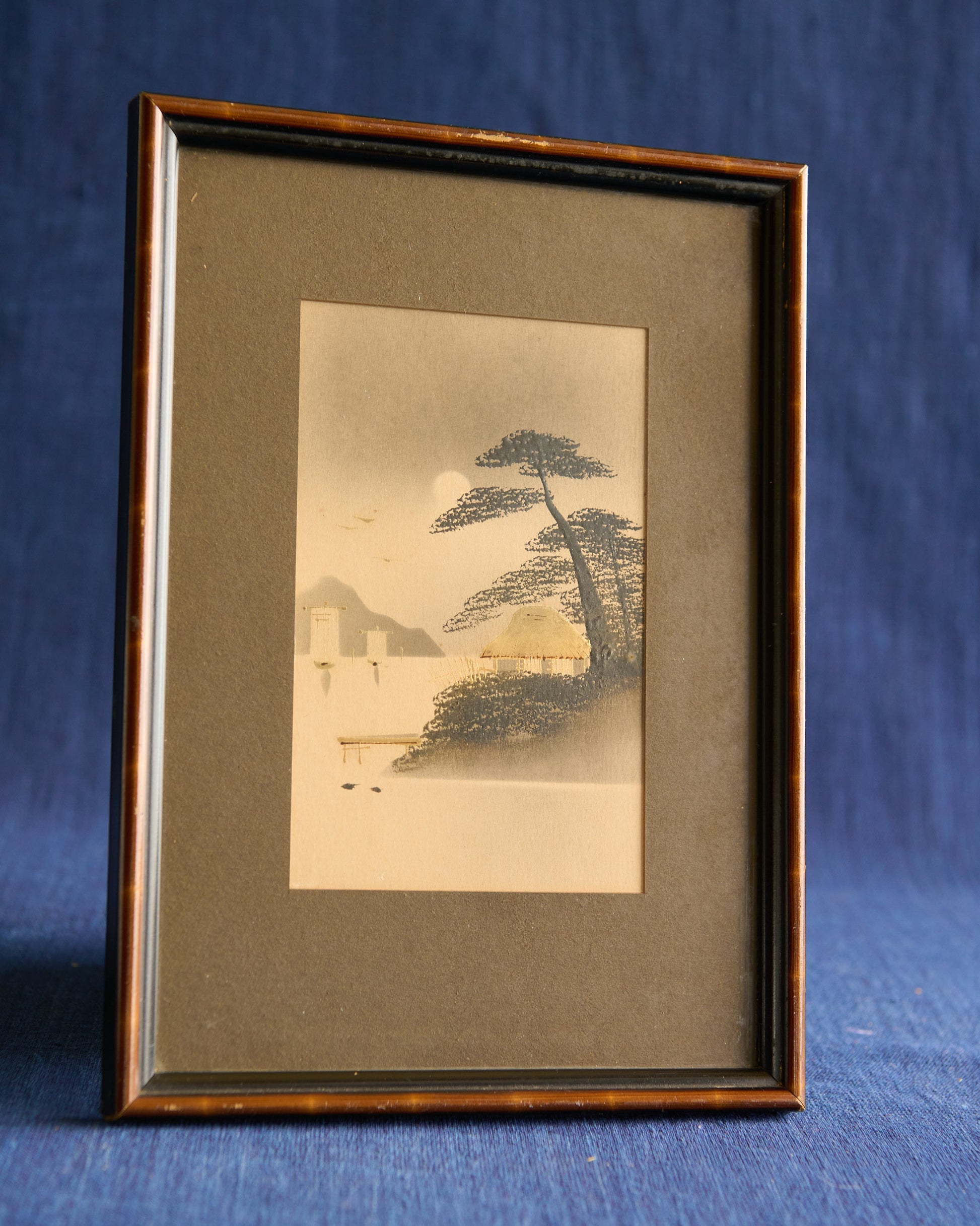 The House Beneath the Pine - Woodblock Print, c.1950