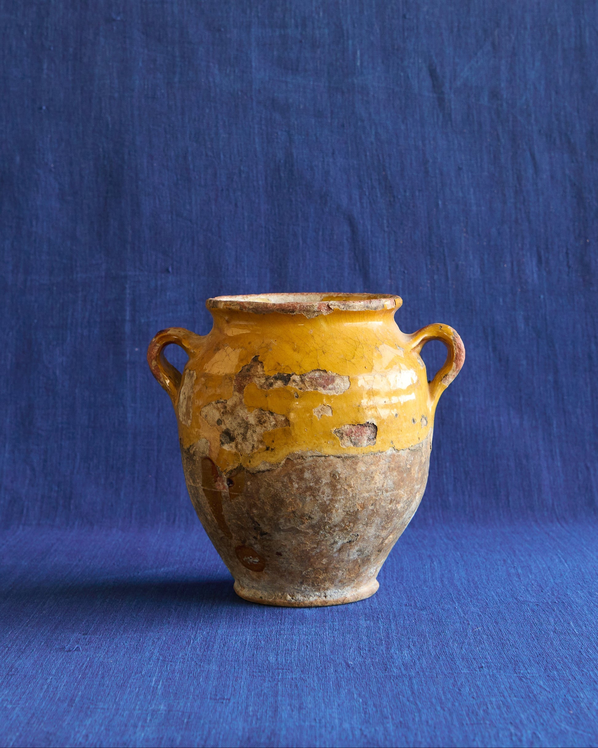 The Ochre Vessel - French Earthenware, c.1900