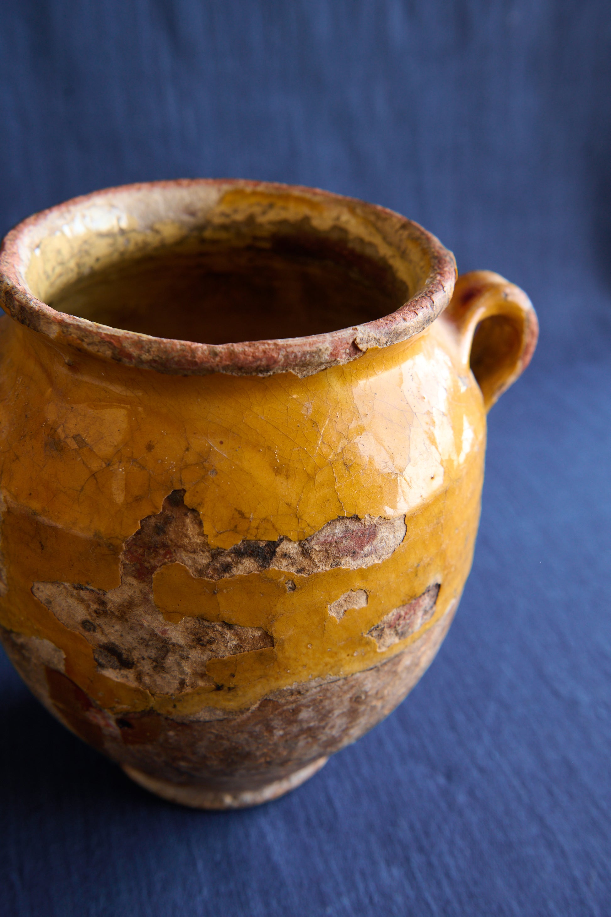 The Ochre Vessel - French Earthenware, c.1900