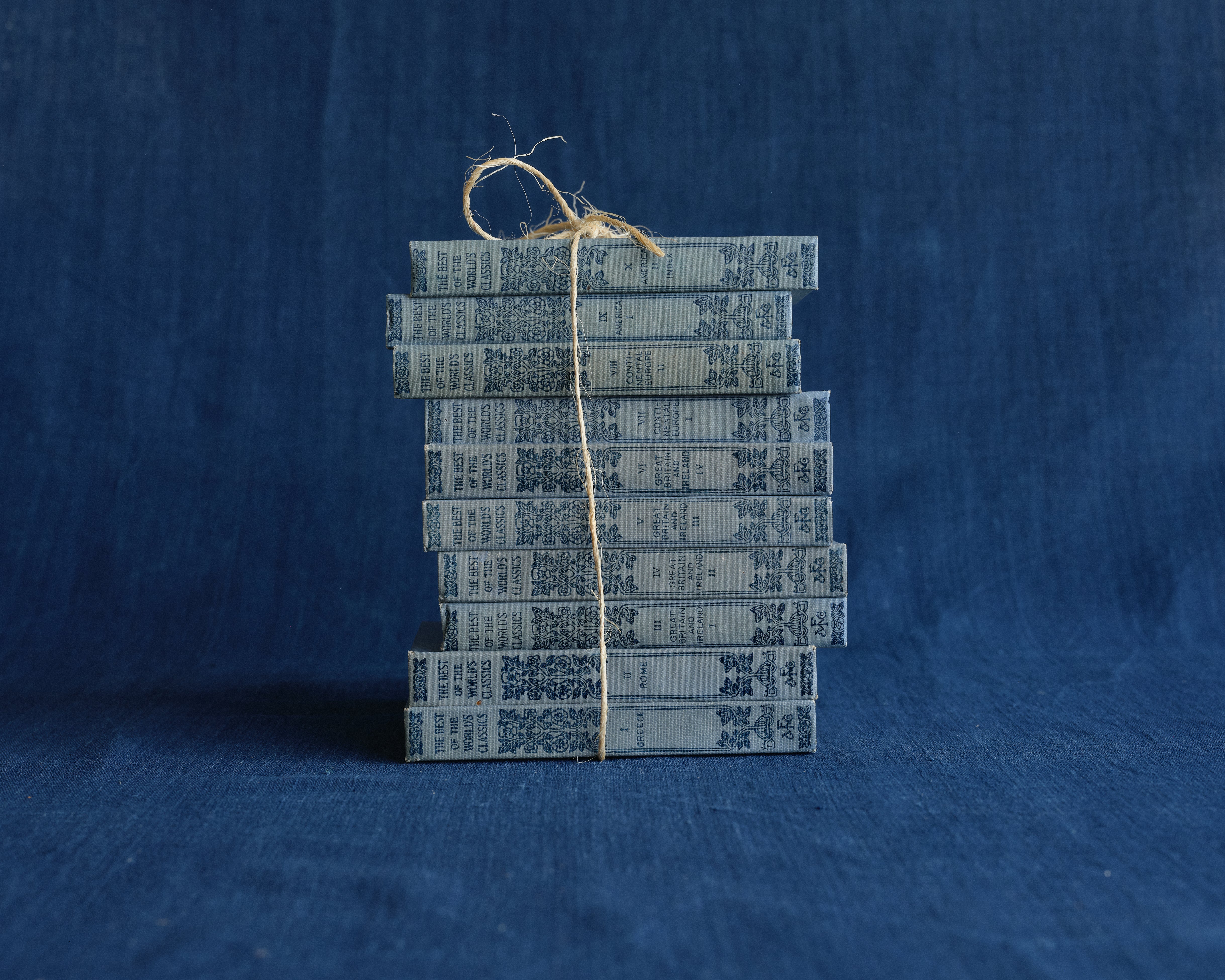 Set of 10 Classic American Books