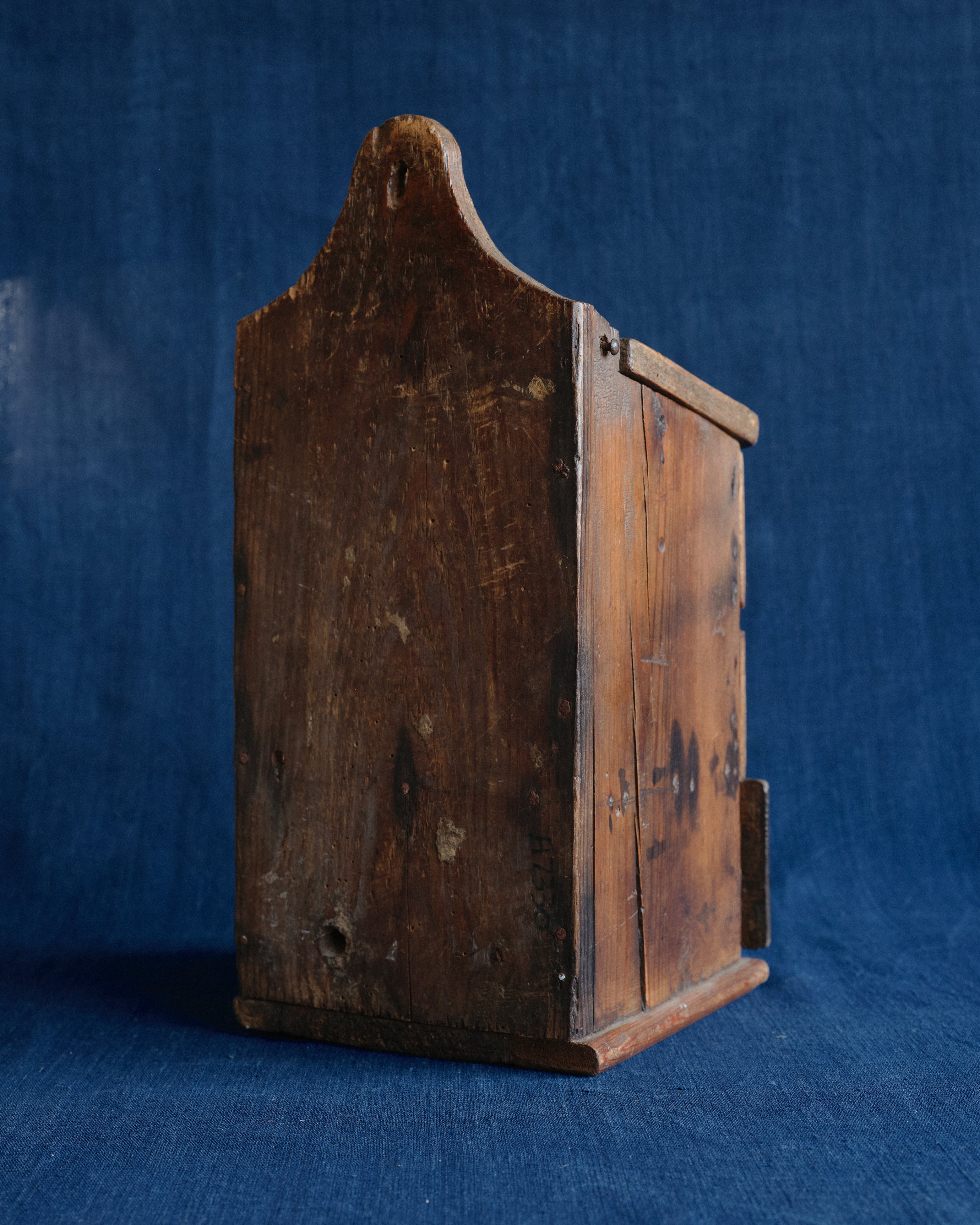 Hand-Carved Wall Cabinet