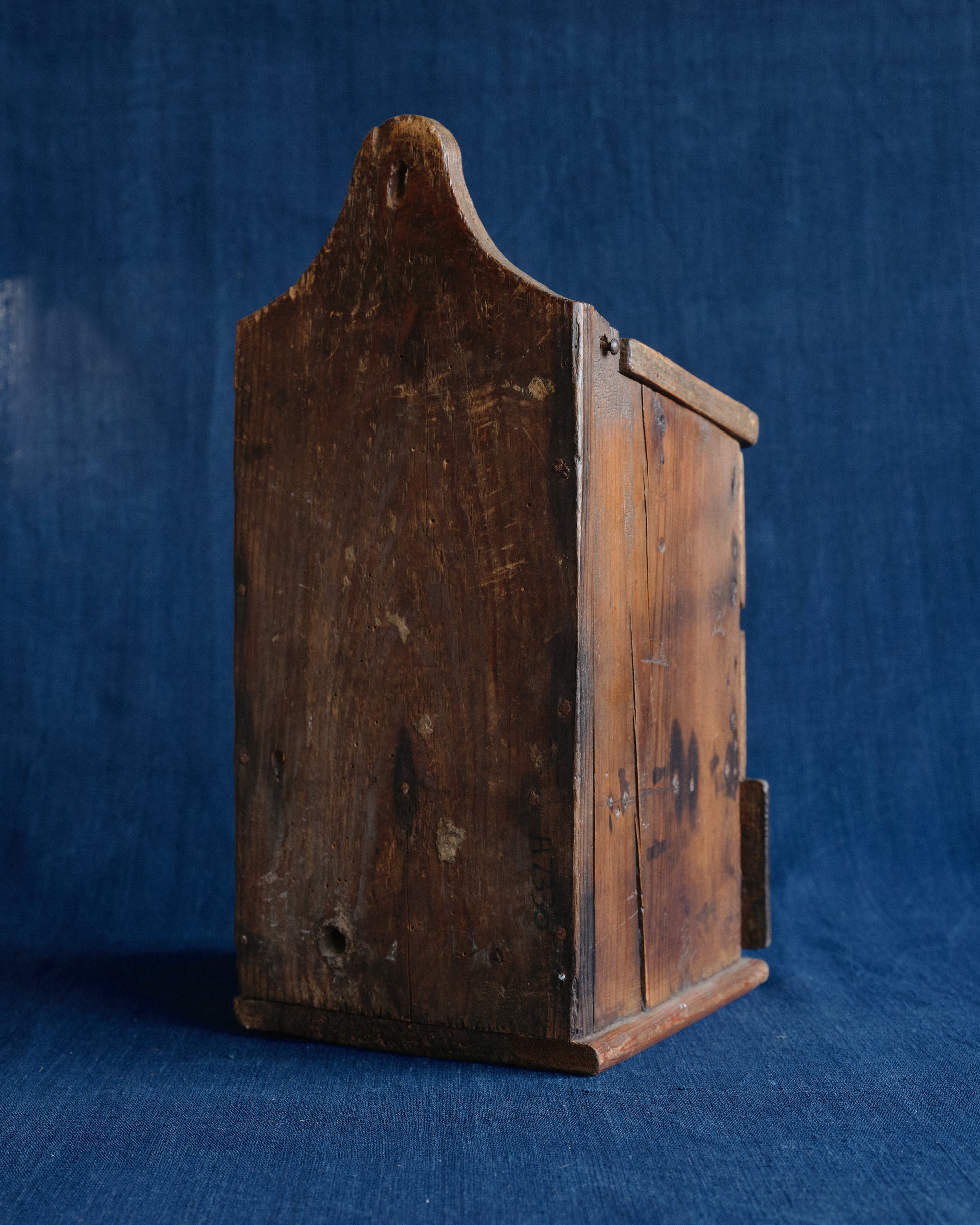 Hand-Carved Wall Cabinet