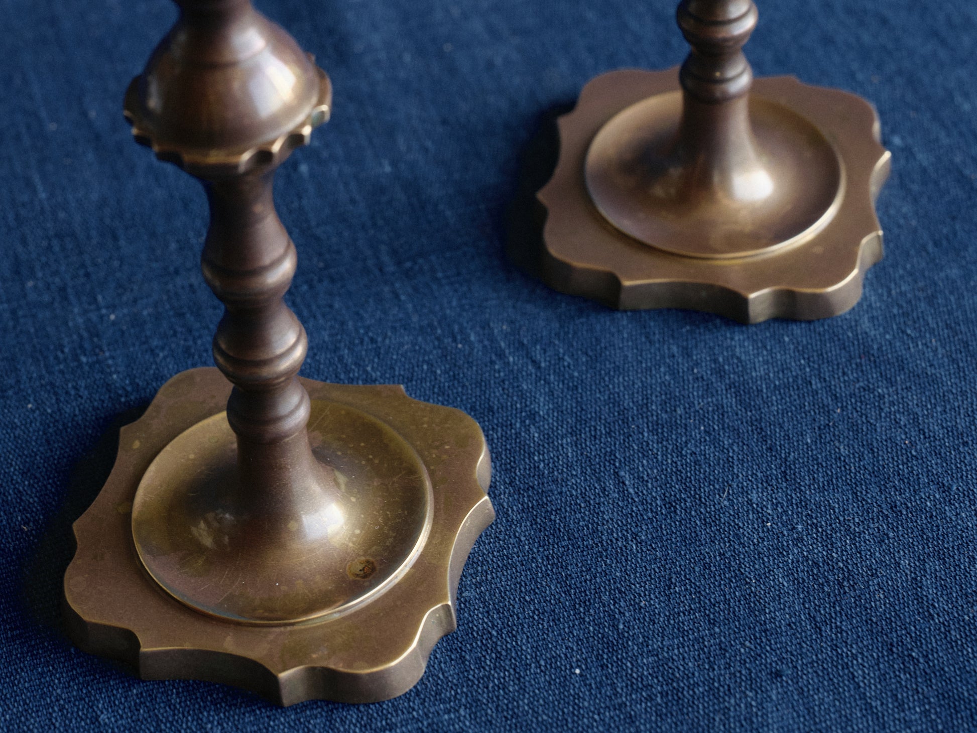 Brass Candelabra Set