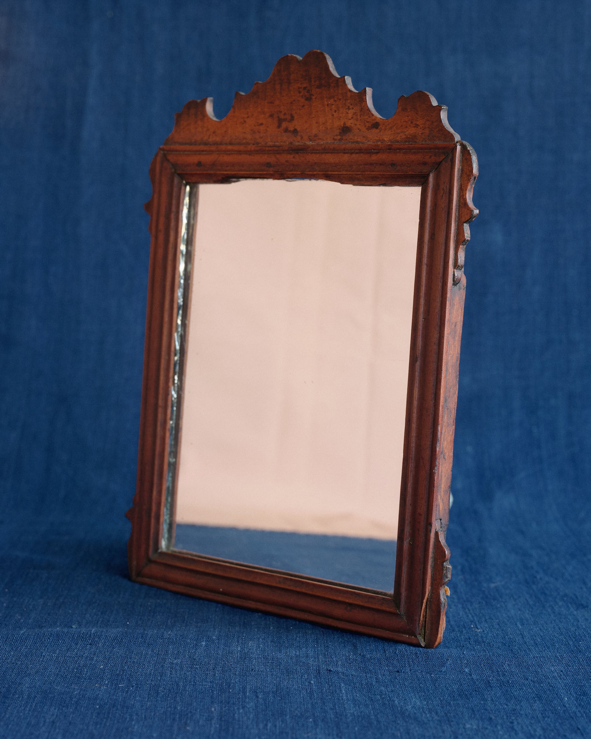 Antique Chippendale Wooden Mirror