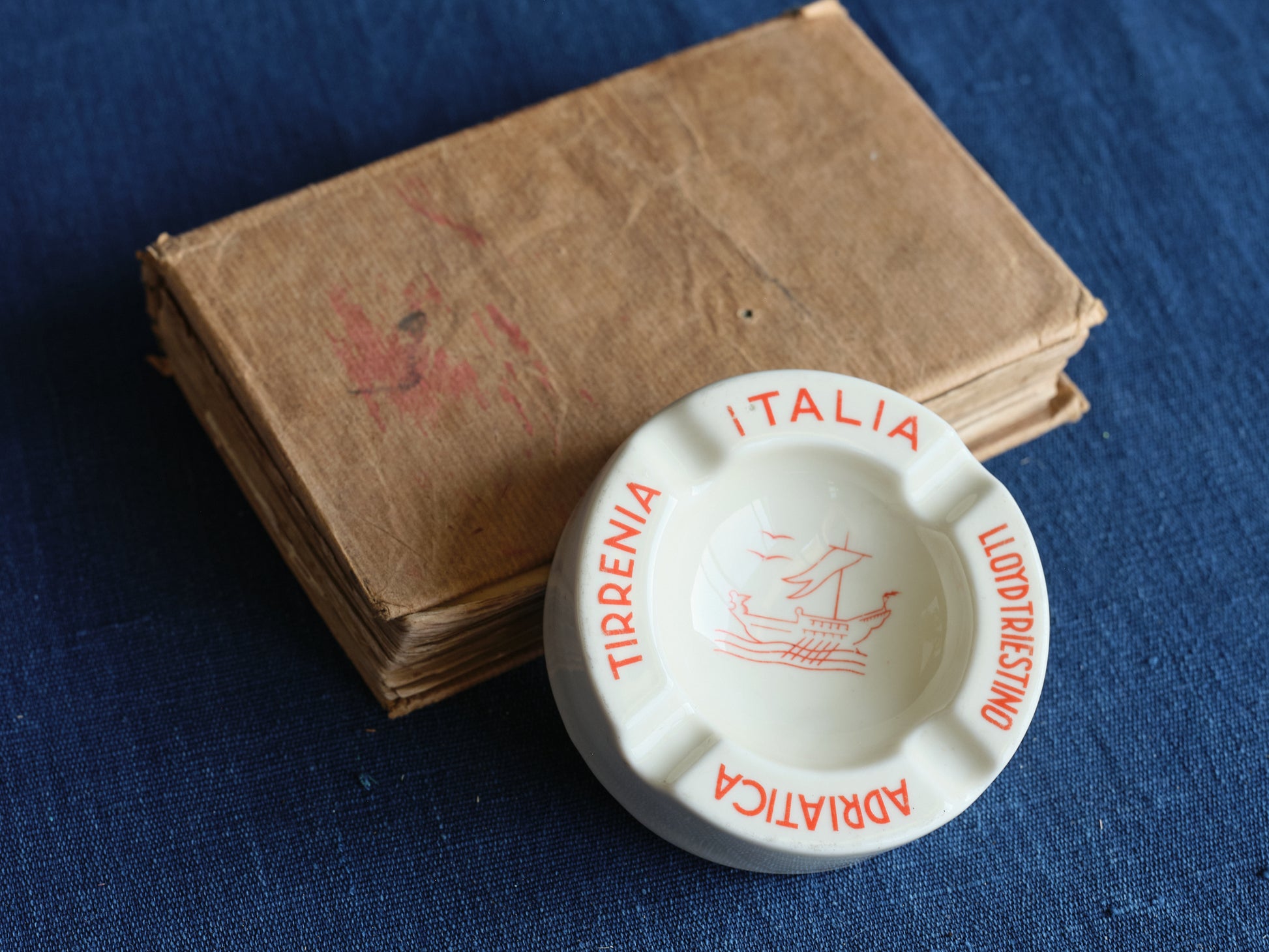 Lloyd Triestino Italian Ashtray