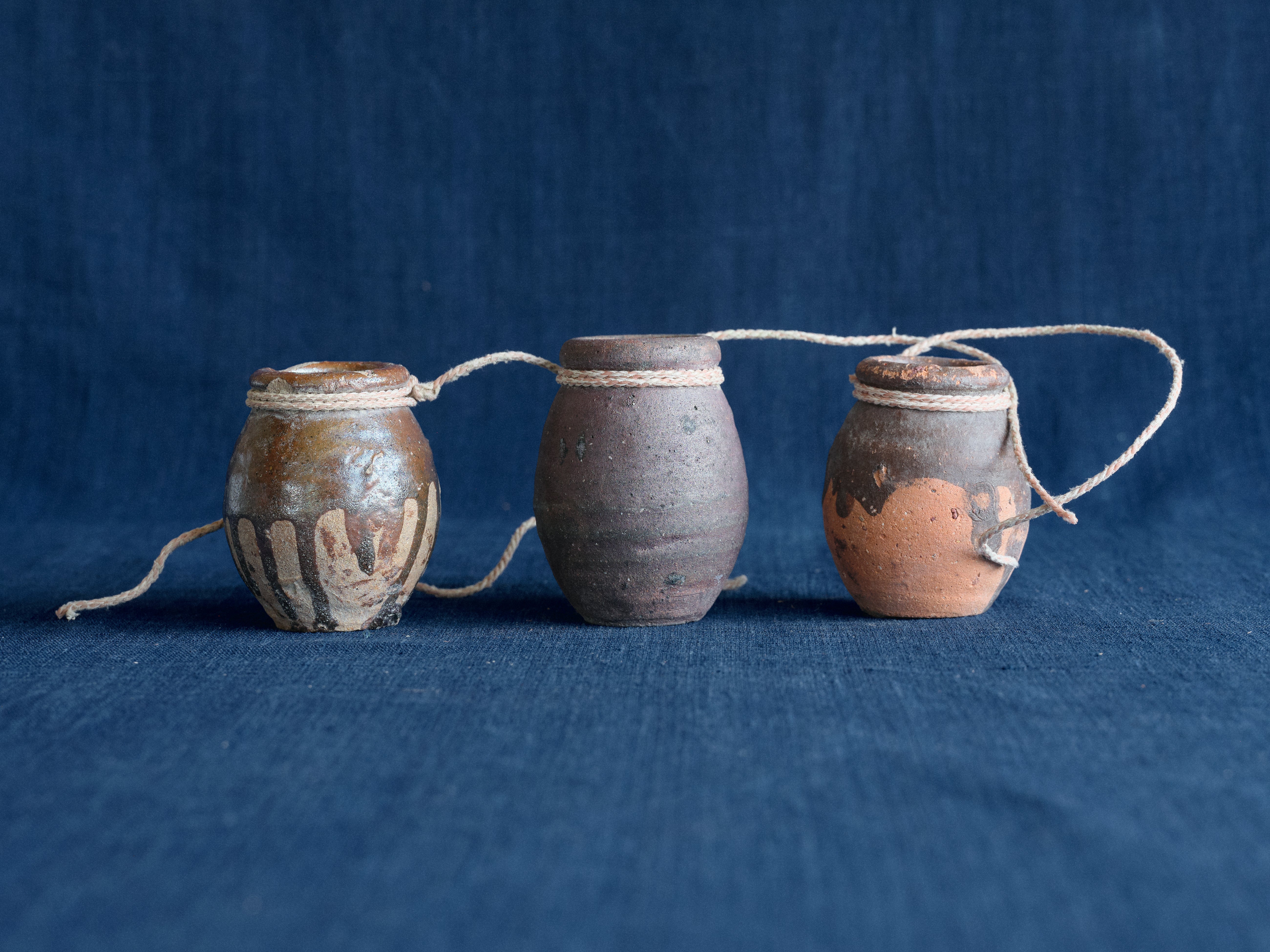 Antique Japanese Takotsubo Octopus Trap Pots – Marseille Blue