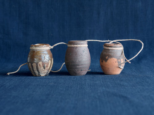 Antique Japanese Takotsubo Octopus Trap Pots