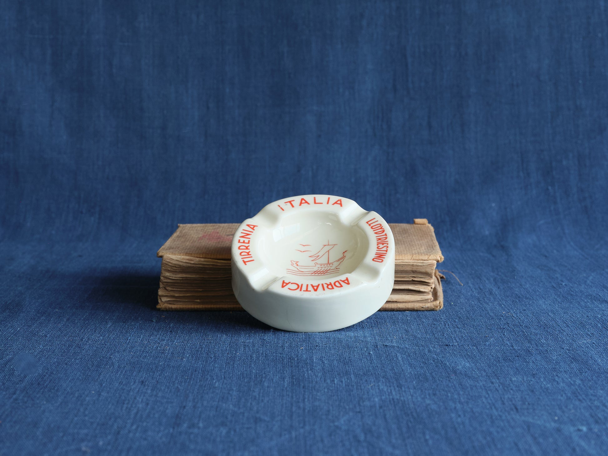 Lloyd Triestino Italian Ashtray