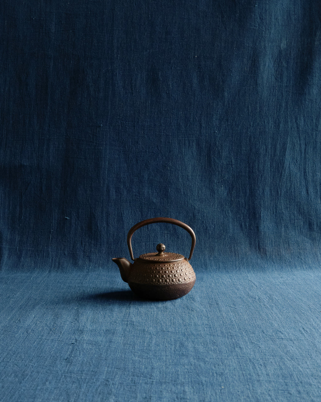 Autumn Patina Iron Teapot