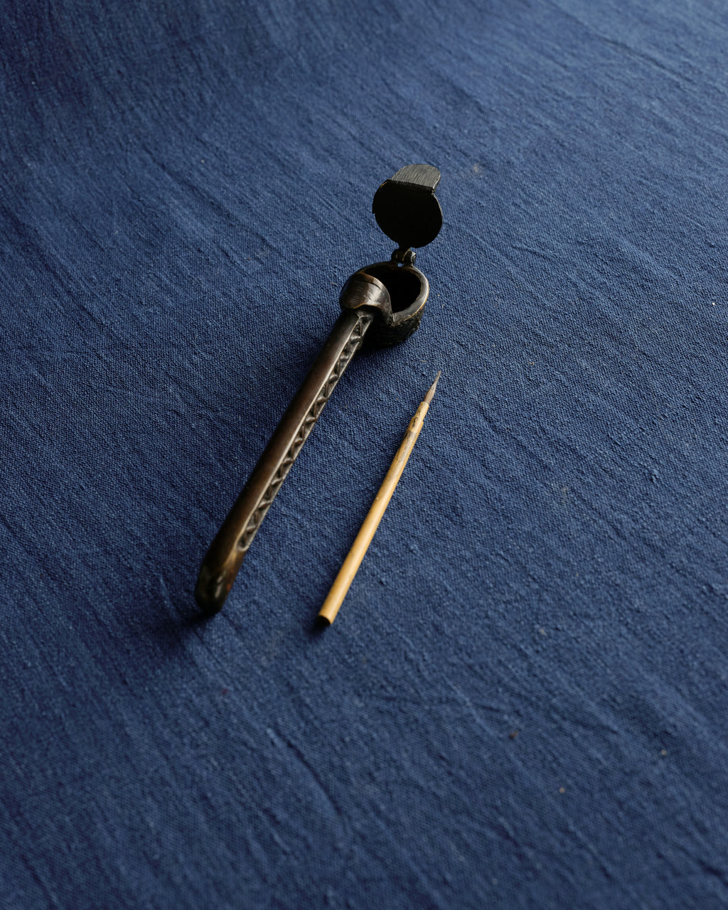 Antique Japanese Yatate Calligraphy Kit