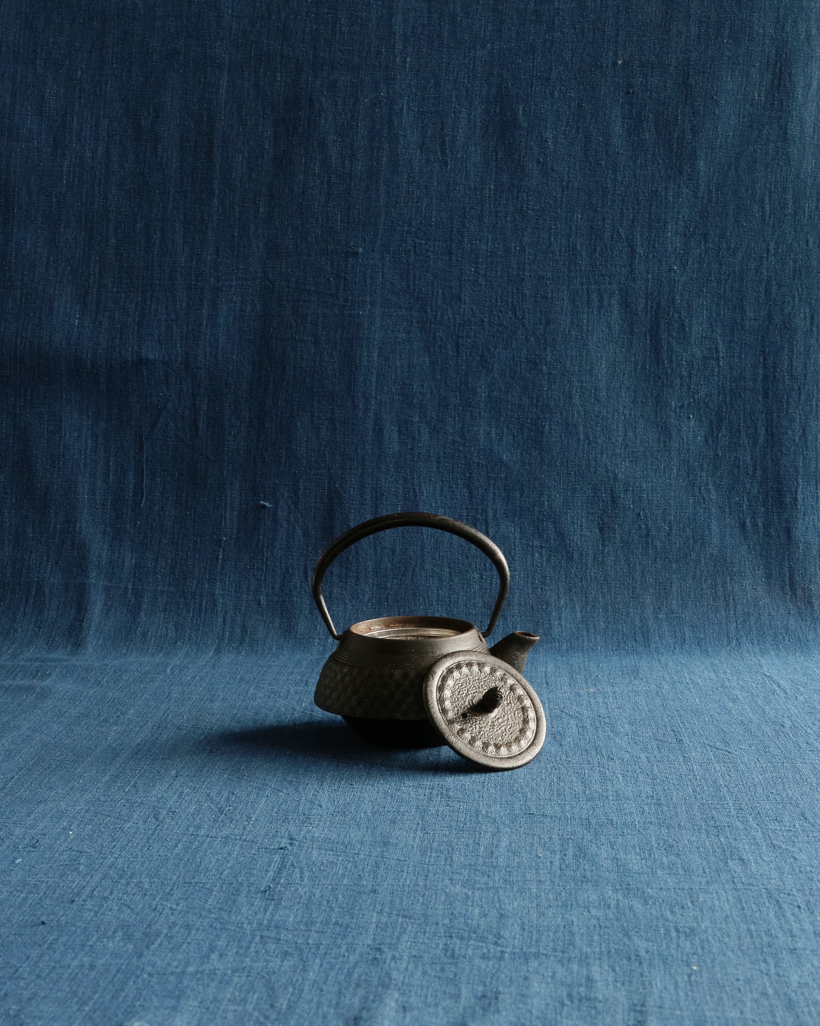 Cast Iron Kyusu Teapot with Acorn Detail
