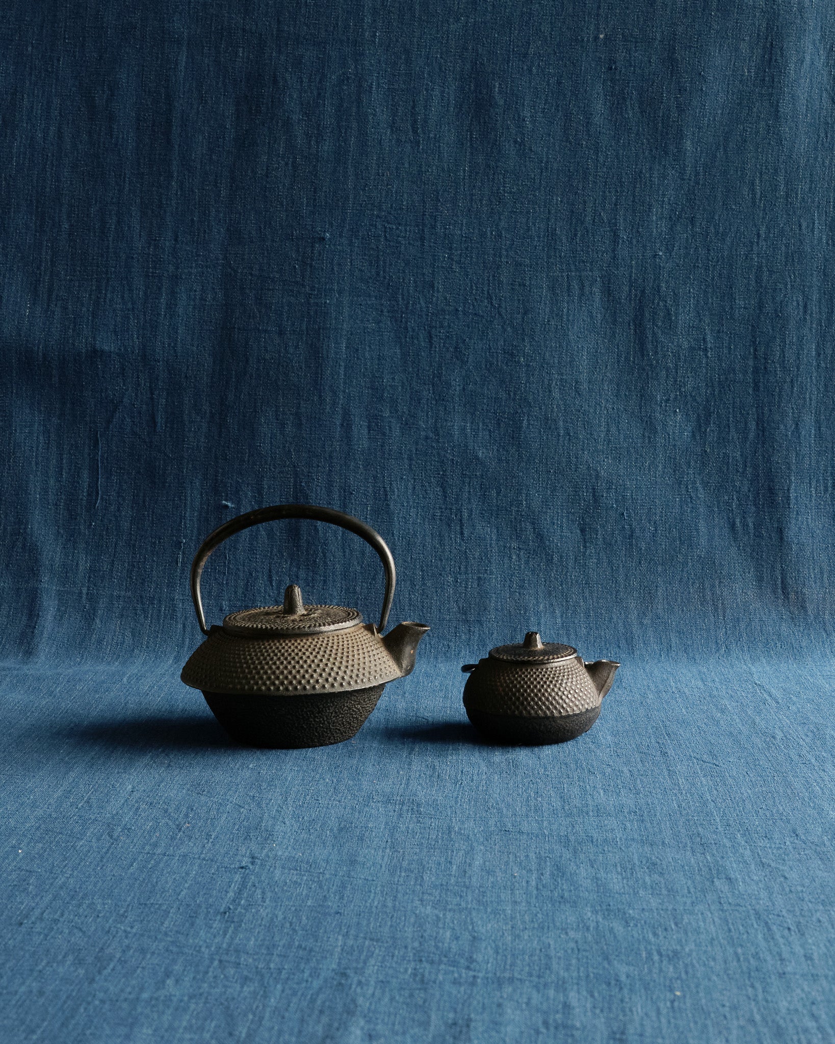 Miniature Rounded Arare Iron Teapot