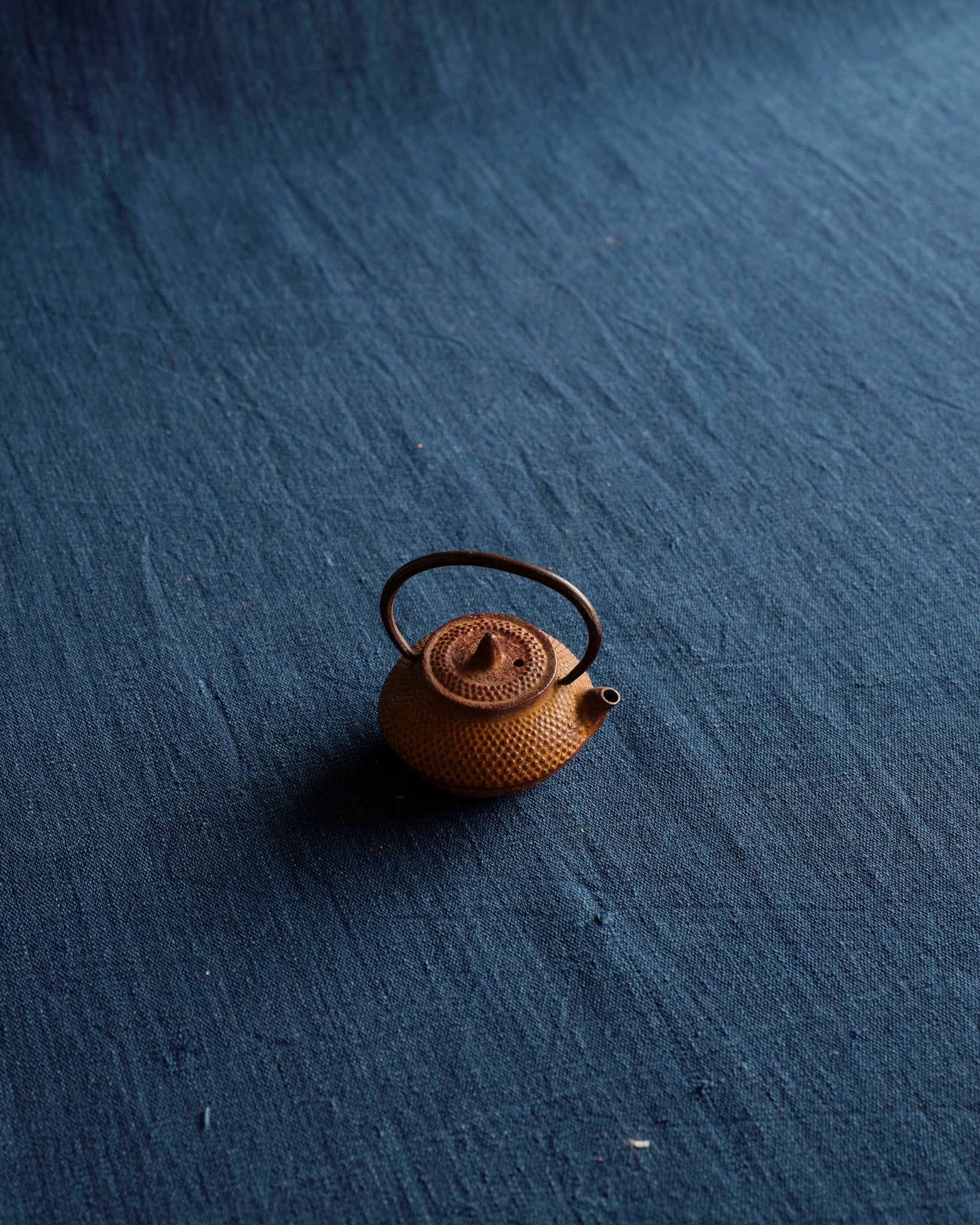 Miniature Arare Iron Teapot