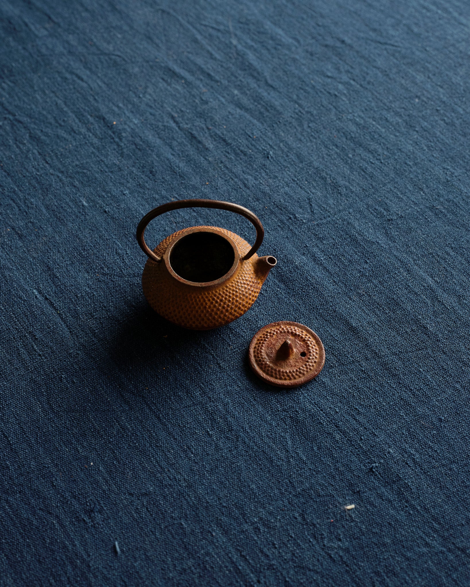 Miniature Arare Iron Teapot