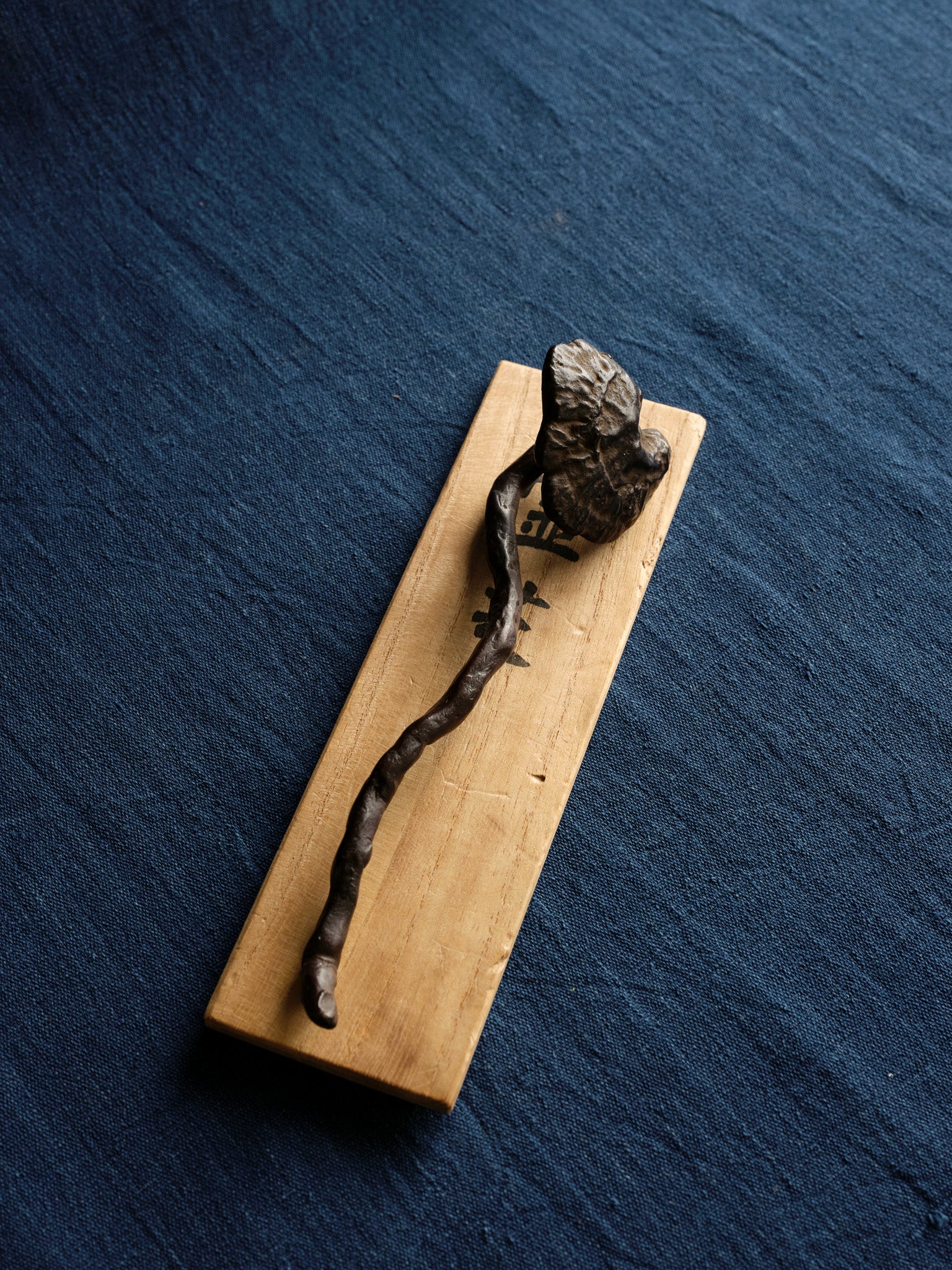 Antique Japanese Temple Scepter with Reishi