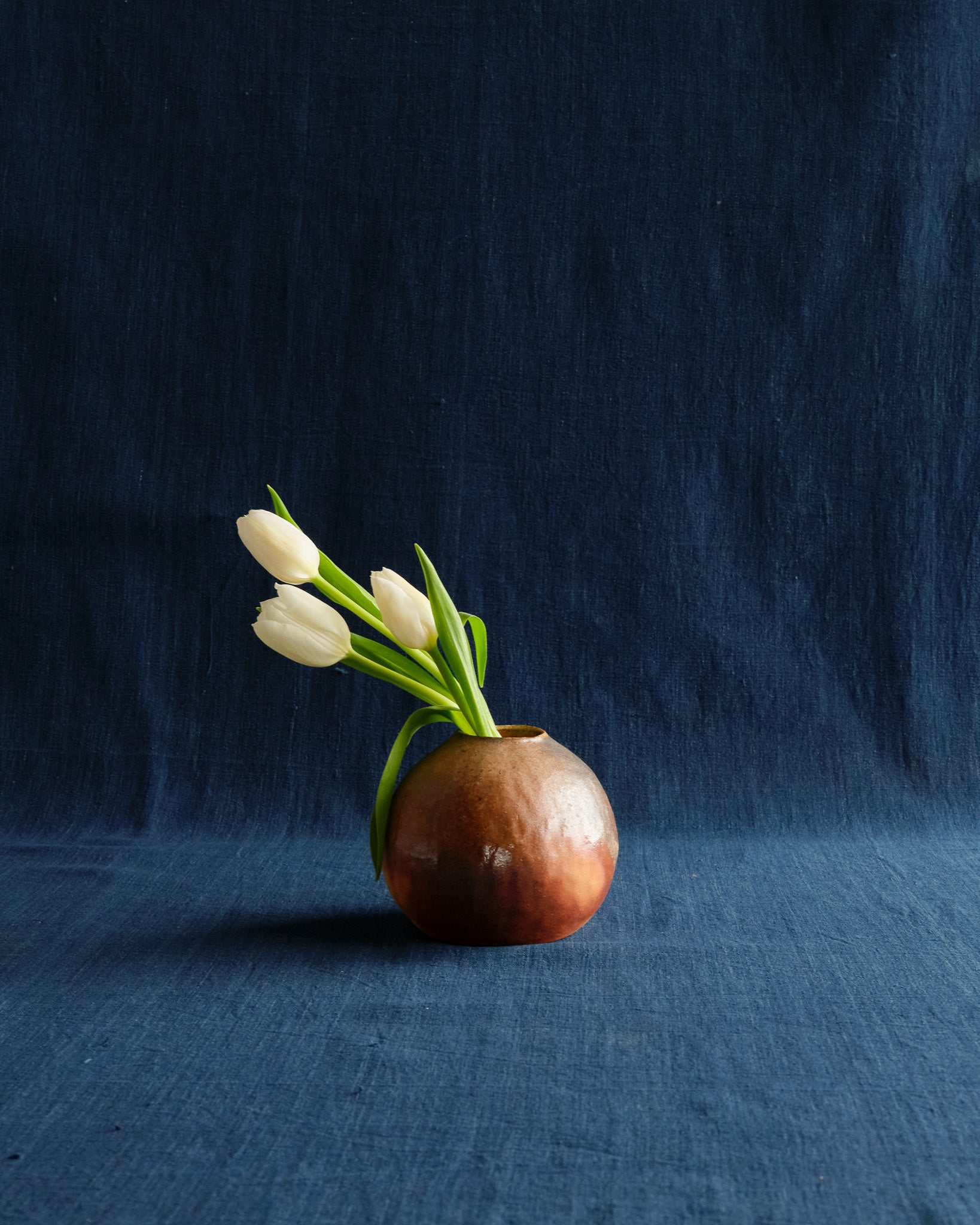 Bizen Ware Stoneware Vase