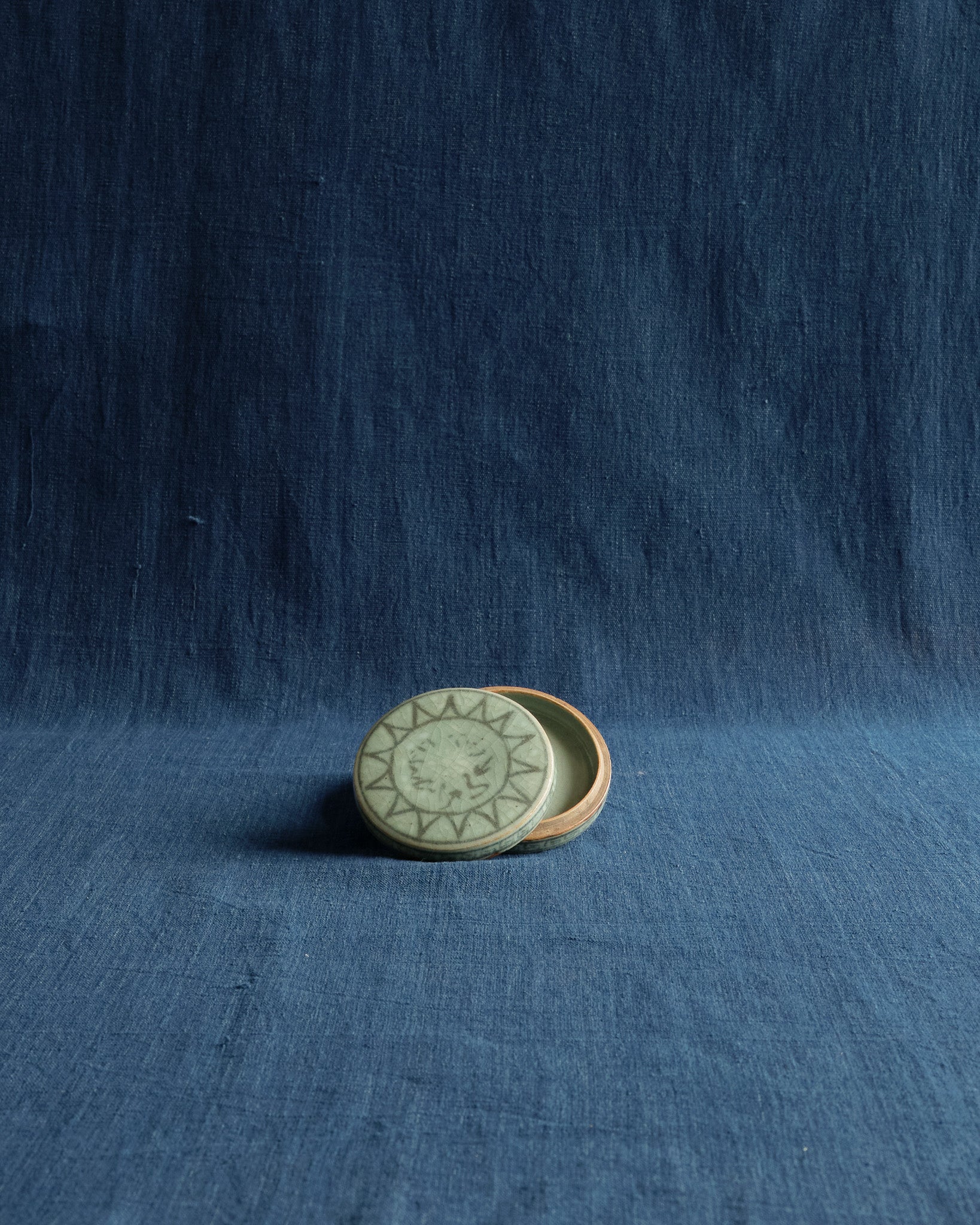 Antique Korean Celadon Case