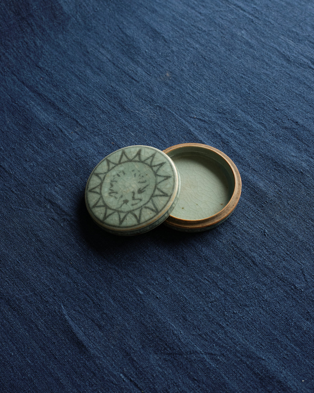 Antique Korean Celadon Case