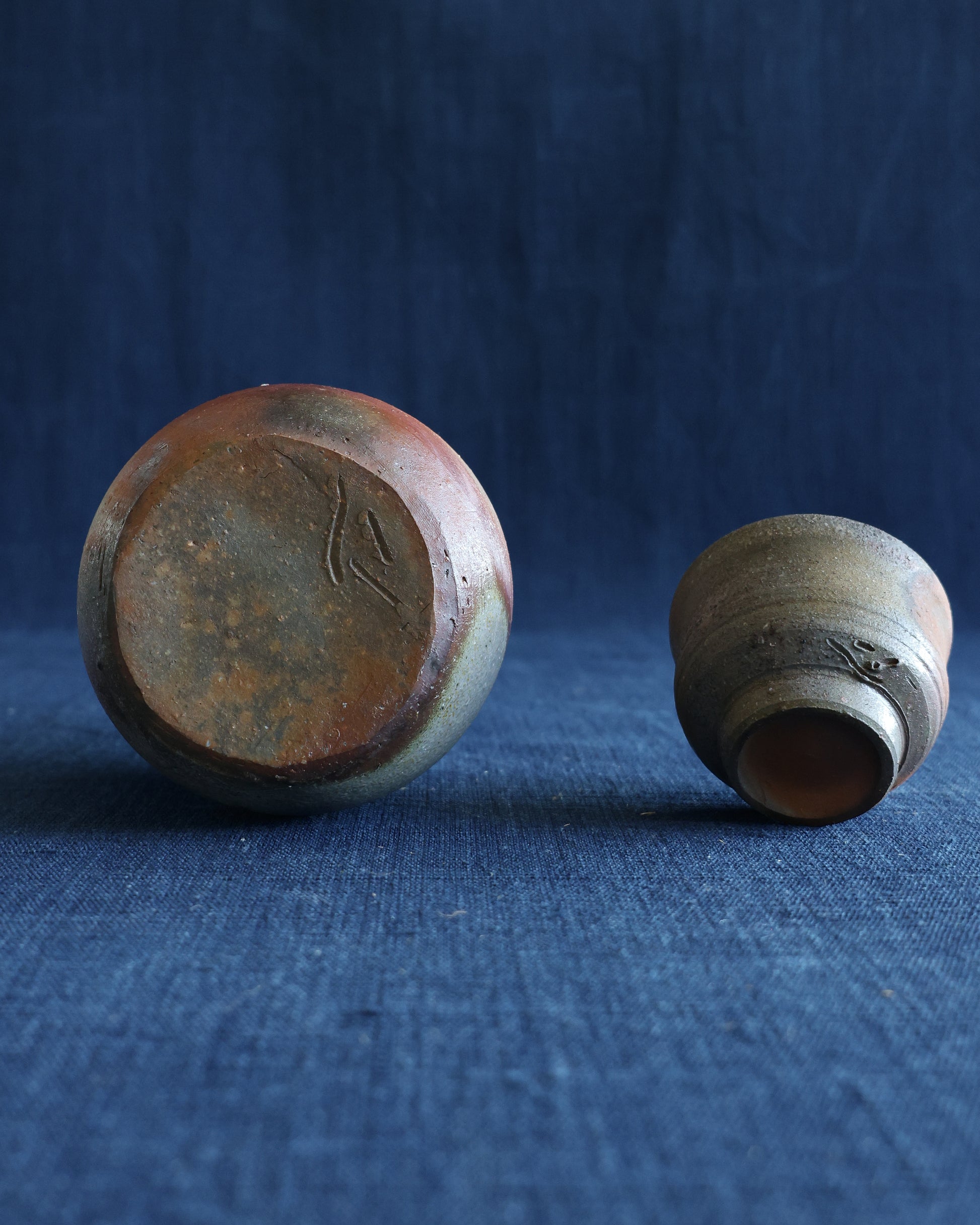 Woodfired Sake Set with Tomobako