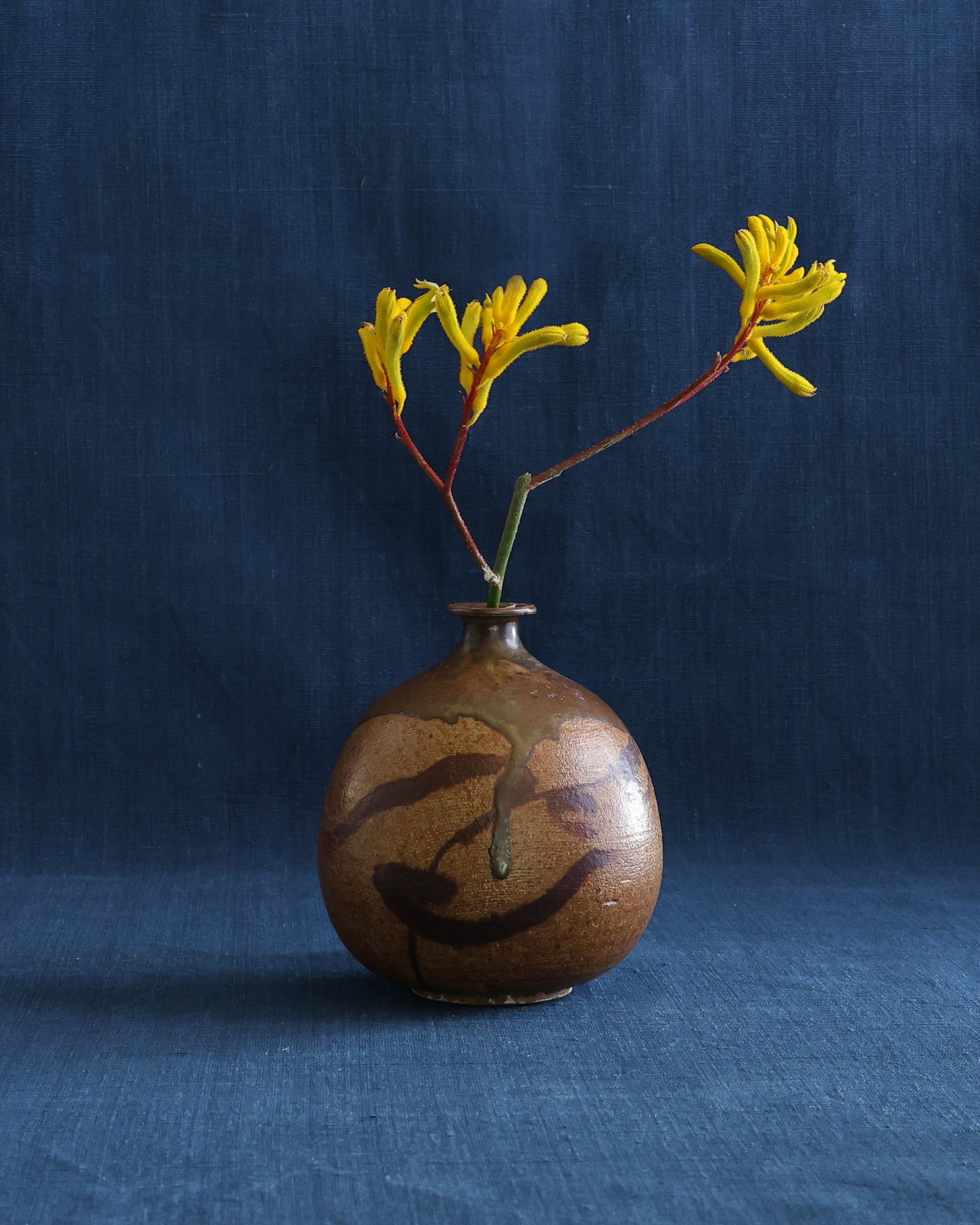 Woodfired Brushstroke Vase